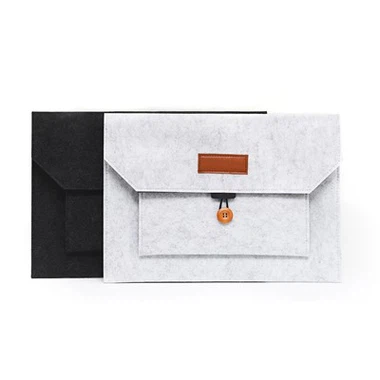 Bolsa para portátil de fieltro ultrafina