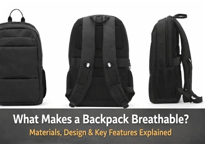 ¿Qué hace que una mochila sea transpirable? Materiales, diseño y característi...