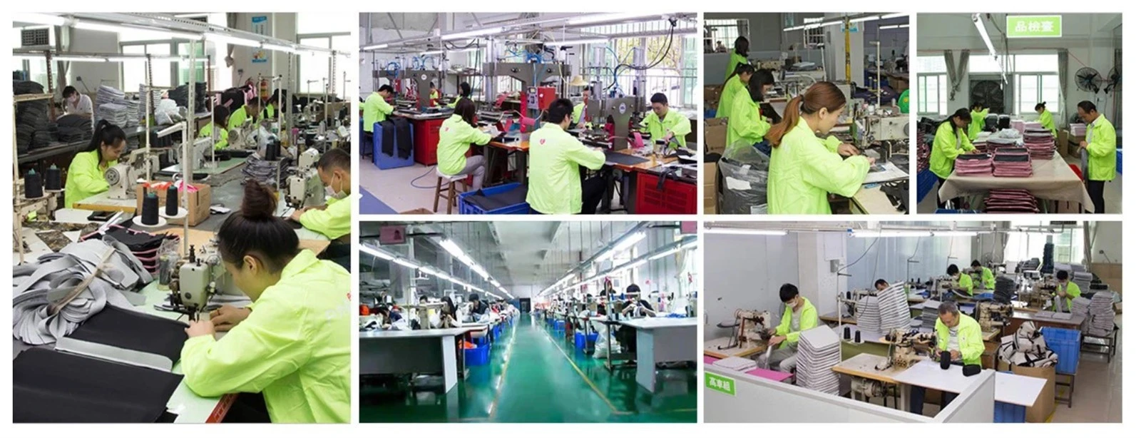 Waterproof backpack manufacturer's production workshop Waterproof backpack manufacturer's production workshop